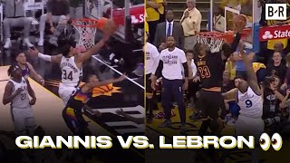 Comparing Giannis and LeBron's Unreal NBA Finals Blocks