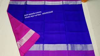 Pure uppada sarees directly manufacturing Price's