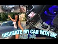 Car tour + Decorating my first car | Nissan Sentra SV| Rubena Galore