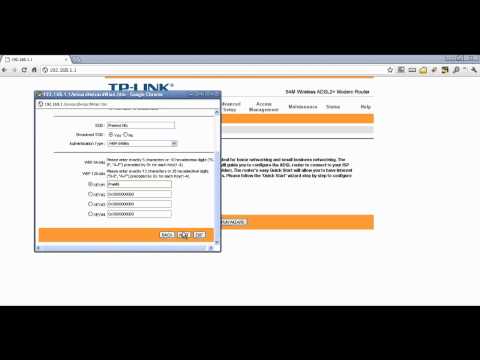 How to setup Tplink ADSL Wireless Router How to setup Tplink ADSL Wireless Router