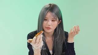 [프로미스나인] 배 부르면 티 나는 사람