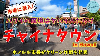 【日本で報道されないハワイ】危険地帯チャイナタウンの現状【市長がクリーン作戦を発表】