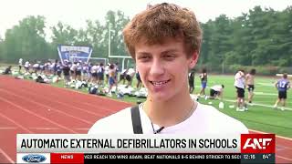 More automatic external defibrillators (AED) coming to schools