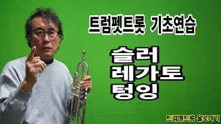 [트트홀 기초연습]  슬러/레가토/텅잉 연습법