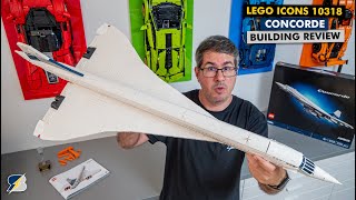 The perfect LEGO Icons set - 10318 Concorde detailed building review