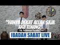 IBADAH SABAT LIVE Hanya Dekat Allah Saja Aku Tenang