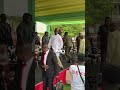 President Mahama welcomed by Education Minister Haruna Iddris at the launch of the STEMbox