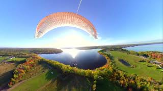 EVO Aviation | Rebel 2 RS Paramotor at the beautiful Washademoak lake in Canada