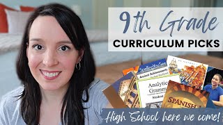 9th GRADE CURRICULUM CHOICES | Homeschooling High School | Curriculum Picks 2022-2023