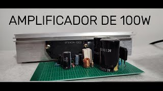 Amplificador de 100W con STK404-130S (Prueba de Audio)