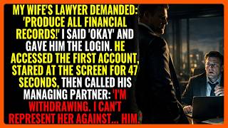 HE GAVE HER LAWYER THE LOGIN, AND HE IMMEDIATELY WITHDREW.