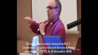 Conférence du père Gérard Berrier à Nice le 10 décembre 2016.