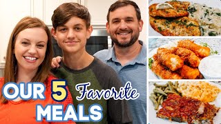 🌟 THE BEST OF 🌟 WHAT'S FOR DINNER? | OUR FAMILY'S FAVORITE MEALS | EASY DINNER I