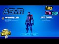 ASMR | Fortnite NEW Party Trooper Skin! Daily Item Shop Update 🎮🎧 Relaxing Whispering 😴💤