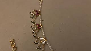 Vamika’s Signature ‘Tukra’ Anklet Pair