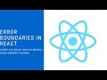 React Native | Error Boundaries in React | Part 38