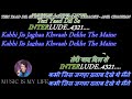 Teri Yaad Dil Se Bhulane Chala Hoon Karaoke With Lyrics.   Track Credit Mr. Anil Chauhan