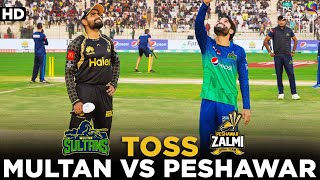 Toss | Multan Sultans vs Peshawar Zalmi | Match 5 | HBL PSL 8 | MI2A