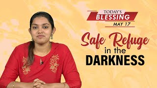 చీకటిలో సురక్షితమైన ఆశ్రయం | Safe Refuge In The Darkness | Dr. Shilpa Dhinakaran | Today's Blessing