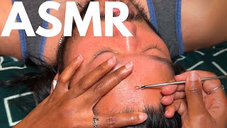 SUPER DETAILED FACE NITPICKING | ASMR SOFT WHISPERS!