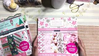 New Hot Buy CHRISTMAS Paper Pad from Michael's Craft Store - Papercraft Haul Video