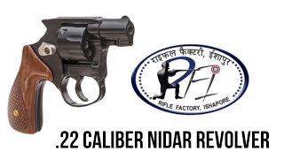 .22 Caliber Nidar Revolver | Rifle Factory Ishapore | Shooting Sports India