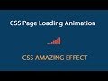 CSS Amazing Effects | CSS Page Loading Animation | csPoint