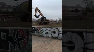 Bagr Caterpillar#excavator#bagr#cat#baumaschinen#strong#strojereklamowe #koparka#praha#viral#video