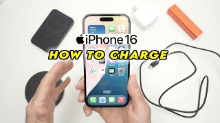 How to Charge Your iPhone 16 / Pro - 5 Ways