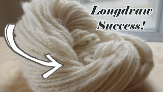 Spinning BFL/Shetland cross Longdraw - Daily Vlog - Episode 63