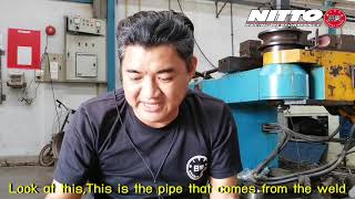 ท่อไอเสีย NITTO HEADER TURBO : เทคโนโลยีการผลิตท่อไอเสีย NITTO HEADER TURBO