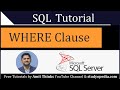 SQL WHERE clause | SQL Tutorial for Beginners