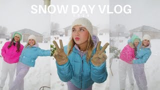 SNOW DAY 2025 VLOG