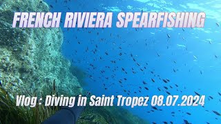 A Day in Crystal Waters: Nature's Beauty Over Catch in Saint Tropez : (Vlog : 08.07.24)