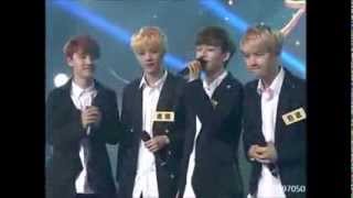 130927 EXO   Open Arms Acapella Ver ) @ China Big Love Concert ( Baekhyun, Chen, D.O. and Luhan )