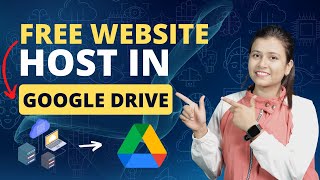 How to host website for free in Google drive?