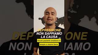 DEPRESSIONE: non sappiamo la causa #Shorts