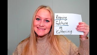 Video 1009 Regning, faktura og kvittering