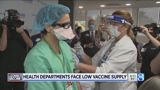 Local health departments don’t have stock to expand COVID-19 vaccinations