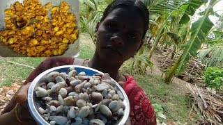 எளிதான  சுவையான பலாக்கொட்டை பொரியல் ~  Easy Jack Fruit Seeds Poriyal