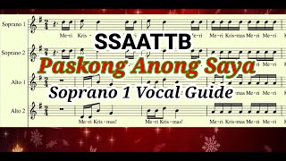 PASKONG ANONG SAYA_Soprano 1 Vocal Guide