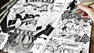 One Piece-Drawing a Manga Page[#6]