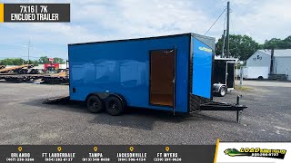 7x16 ENCLOSED Trailer offered by Load Runner Trailers