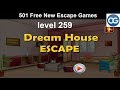 [Walkthrough] 501 Free New Escape Games level 259 - Dream house escape - Complete Game