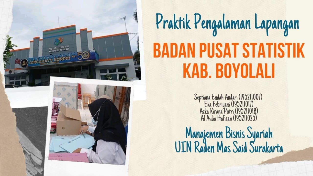 PPL BPS (BADAN PUSAT STATISTIK) KAB. BOYOLALI 2021 #Minggu-2 - YouTube