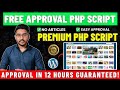 100% AdSense Approval Free PHP Script (Without Articles) | Complete Website Installation