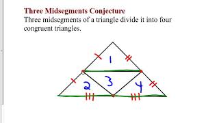 5 4 Properties of Midsegments