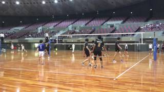 170316 第十二回日本医歯薬大会 決勝トーナメント vs広島 set3-1