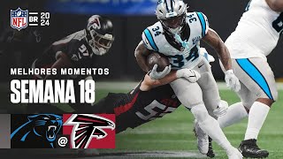 Carolina Panthers vs. Atlanta Falcons | Melhores Momentos | NFL 2024