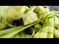 Making hanging rice  / Puso ( coconut leaves) #by lynzkieh tv